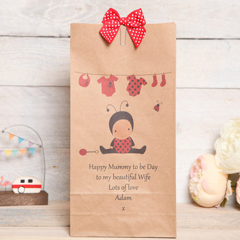 Mum To Be, New Mum Personalised Gift Bag