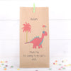 Personalised Dinosaur Party Bags