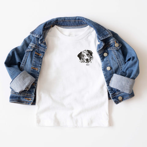 Kids personalised my pet t shirt