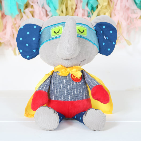Super Hero Elephant With Personalised Cape