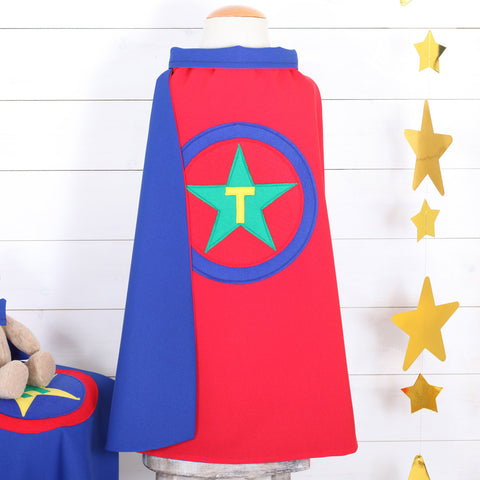 Personalised Super Hero Star Cape