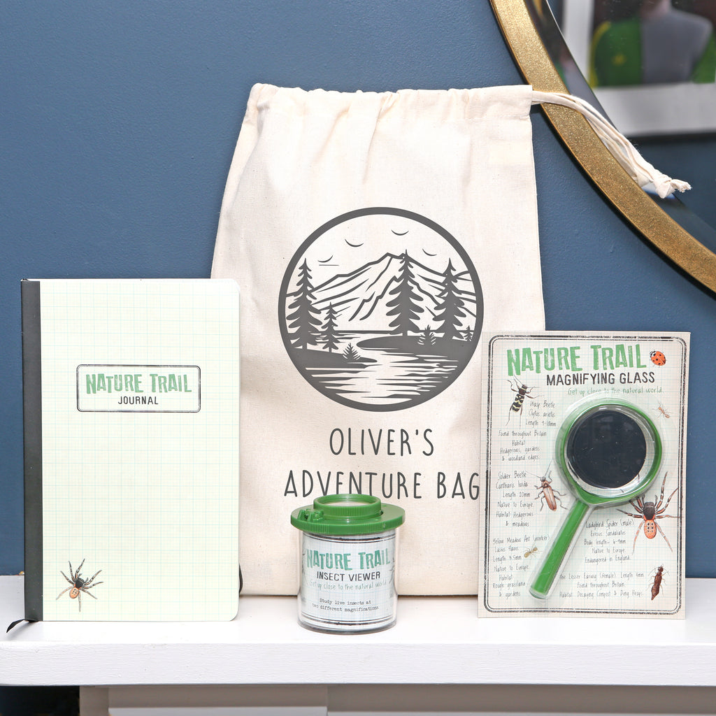 Childrens Adventure Kit With Personalised Bag