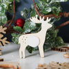 Christmas Reindeer And Snowflake Crafting Shapes