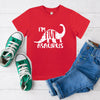 Kids Age Five Dinosaur T Shirt, Assorted Colours