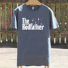 Mens Charcoal Or Navy The Rodfather T Shirt