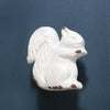 White Squirrel Drawer Knob