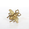 Antique Gold Finish Bee Door Knob Handle