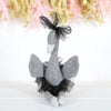 Grey Swan Soft Toy With Personalised Bag