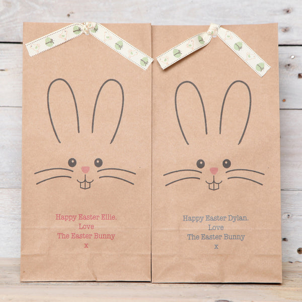 Easter Bunny Boy Or Girl Personalised Bag