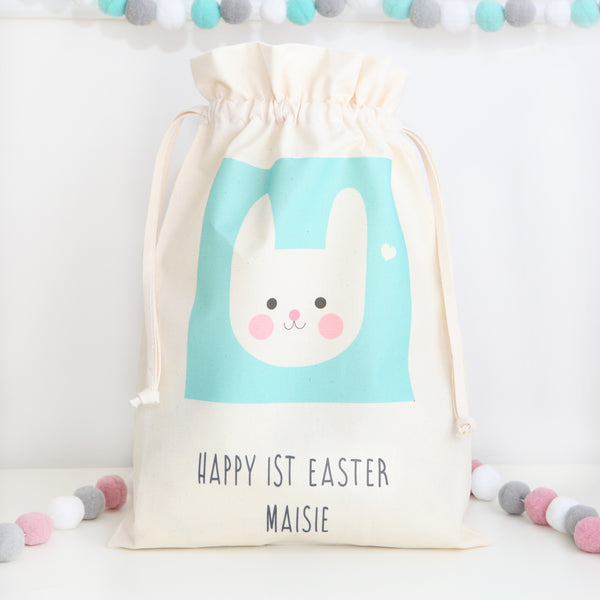 Personalised Bunny Drawstring Bag