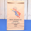 Personalised Fathers Day Superhero Gift Bag