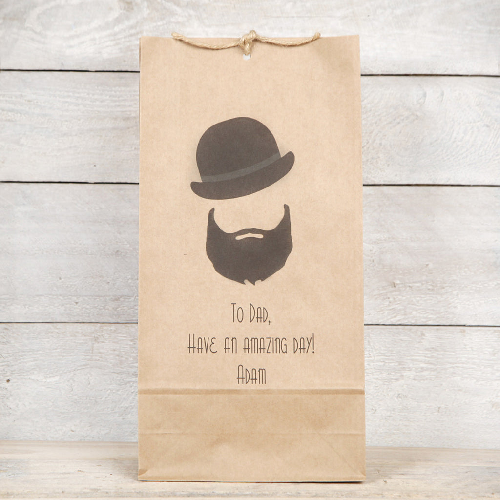 Beard And Bowler Mens Gift Bag