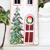 Town House Christmas Tree Decoration, Two Sizes