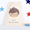 Boys Personalised Bits And Pieces Bag