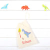 Personalised Dinosaur Children's Storage Bag