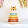 Wooden Tiger Stacking Toy With Personalised Bag