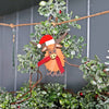 Highland Cow Coo And Christmas Tree Garland