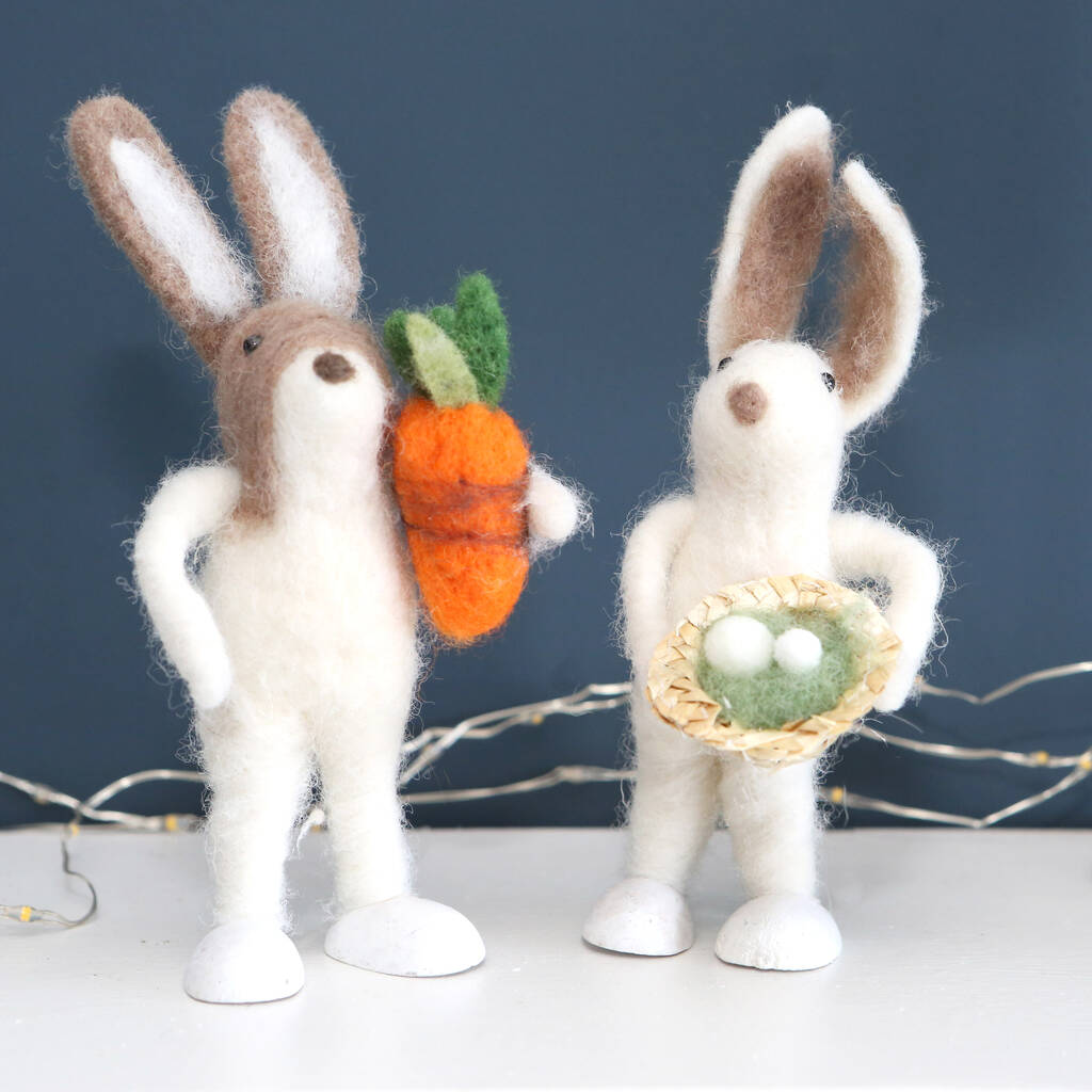 Easter Felt Bunny Decorations