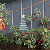 Highland Cow Coo And Christmas Tree Garland