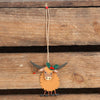 Christmas Highland Cow Coo Hanging Tree Decoration