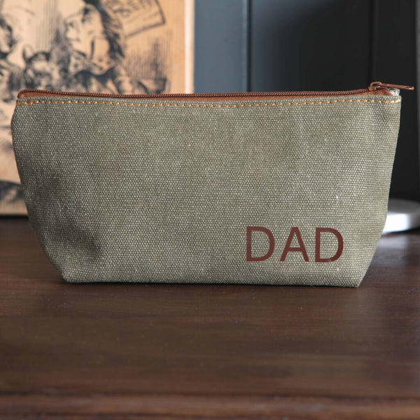 Mens Accessory Pouch With Personalised Initials