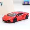 Red Die Cast Lamborghini Toy Car And Personalised Bag