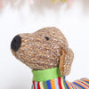Knitted Dachshund Sausage Dog Soft Toy