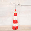 Red Lighthouse And Seagull Ornament