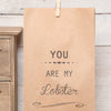 Personalised You Are My Lobster Bag