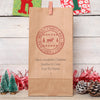Personalised Nordic Christmas Gift Bag