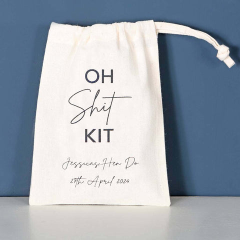 Oh Shit Kit Personalised Hen Night Hangover Bag