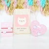 Cat Hair Bobble And Clip Set With Personalised Bag