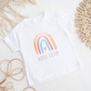 Personalised Girls Rainbow Sister T Shirt