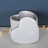 Heart Shaped Deep Trinket Jewellery Jar