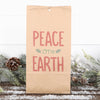 Peace On Earth Christmas Gift Bag