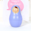 Bright Nesting Dolls, Bunny Toy With Personalised Bag,