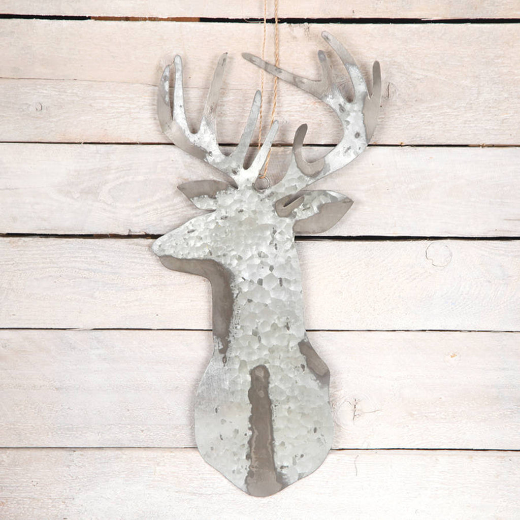 Large Deer Head Trophy Christmas Decoration