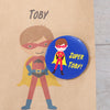 Personalised Boy Superhero Party Bags