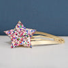 Multi Sequin Star Hair Clasps With Personalised Bag