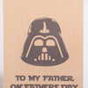 Personalised Darth Vadar Father's Day or Birthday Gift Bag