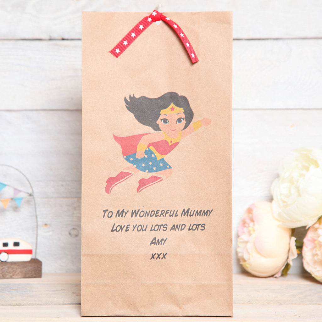 Birthday Wonder Or Super Mum Gift Bag