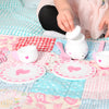 Wooden Toy Tea Set With Personalised Drawstring Bag