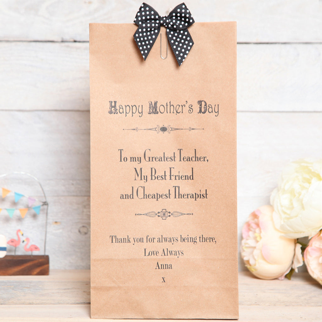 Personalised Mother's Day Message Bag