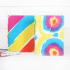 Tie Dye Fabric Notebook, Two Sizes