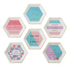 Hexagon Jewellery Trinket Dish With Slogan In Gift Box